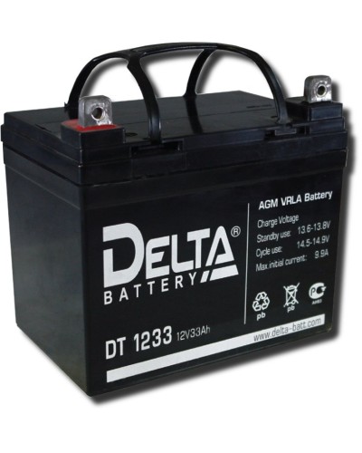Delta DT 1233. Аккумулятор герметичный свинцово-кислотный. Delta в Хабаровске