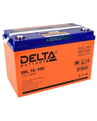 Delta GEL 12-100. Аккумулятор герметичный свинцово-кислотный. Delta в Хабаровске