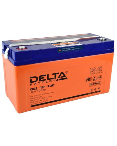 Delta GEL 12-120. Аккумулятор герметичный свинцово-кислотный. Delta в Хабаровске