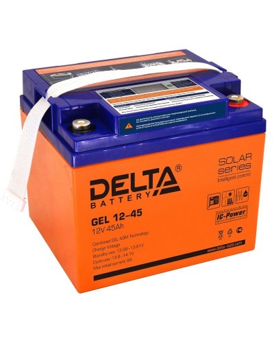 Delta GEL 12-45. Аккумулятор герметичный свинцово-кислотный. Delta в Хабаровске