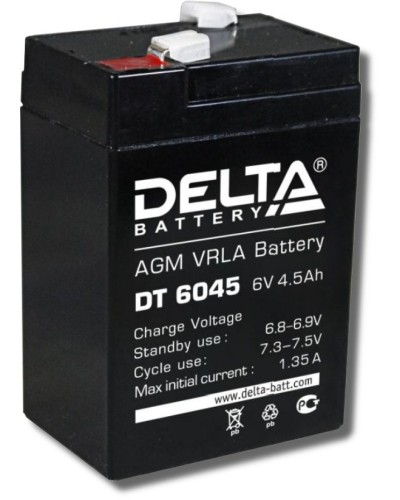 Delta DT 6045. Аккумулятор герметичный свинцово-кислотный. Delta в Хабаровске