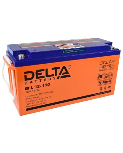 Delta GEL 12-150. Аккумулятор герметичный свинцово-кислотный. Delta в Хабаровске