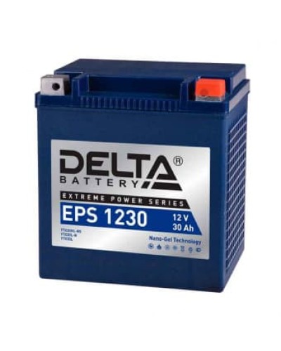 Delta EPS 1230. Аккумулятор герметичный свинцово-кислотный стартерный. Delta в Хабаровске