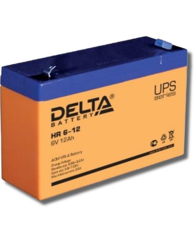 Delta HR 6-12. Аккумулятор герметичный свинцово-кислотный. Delta в Хабаровске