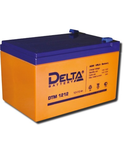 Delta DTM 1212. Аккумулятор герметичный свинцово-кислотный. Delta в Хабаровске