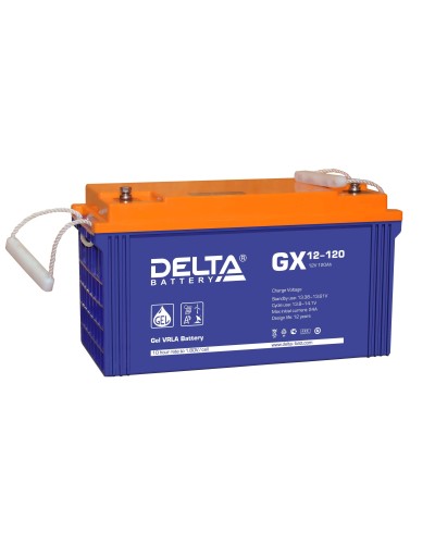 Delta GX 12-120. Аккумулятор герметичный свинцово-кислотный. Delta в Хабаровске