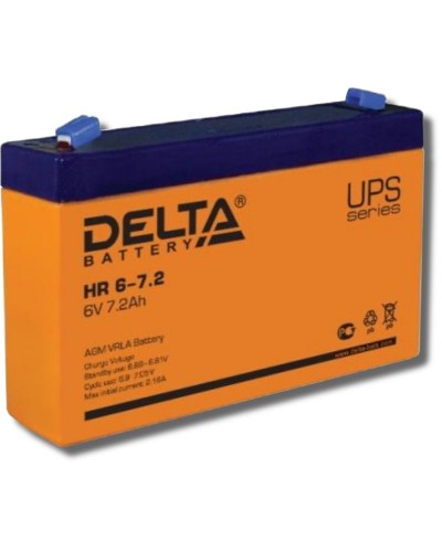 Delta HR 6-7.2. Аккумулятор герметичный свинцово-кислотный. Delta в Хабаровске