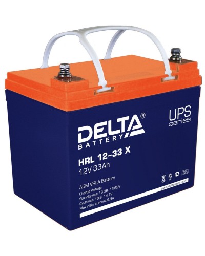 Delta HRL 12-33 X. Аккумулятор герметичный свинцово-кислотный. Delta в Хабаровске