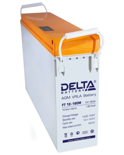 Delta FT 12-180 M. Аккумулятор герметичный свинцово-кислотный. Delta в Хабаровске