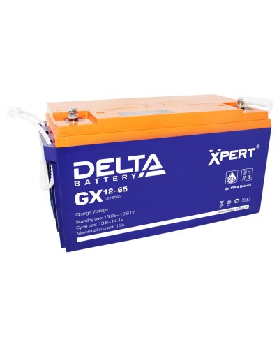 Delta GX 12-65. Аккумулятор герметичный свинцово-кислотный. Delta в Хабаровске