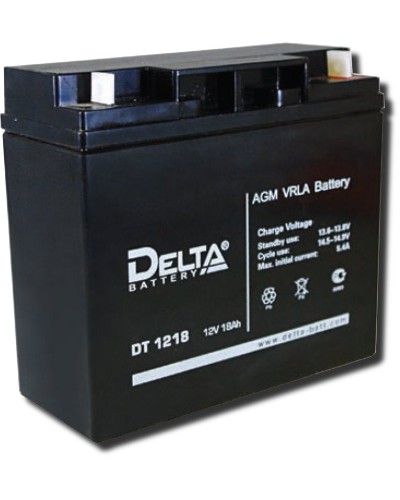 Delta DT 1218. Аккумулятор герметичный свинцово-кислотный. Delta в Хабаровске