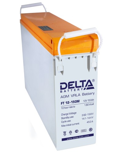 Delta FT 12-150 M. Аккумулятор герметичный свинцово-кислотный. Delta в Хабаровске