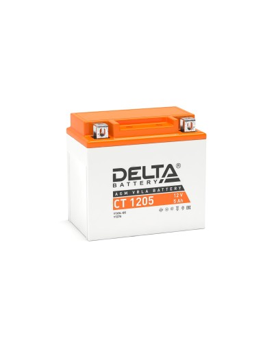 Delta CT 1205. Аккумулятор герметичный свинцово-кислотный стартерный. Delta в Хабаровске