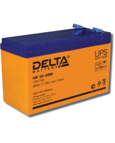 Delta HR 12-28 W. Аккумулятор герметичный свинцово-кислотный. Delta в Хабаровске