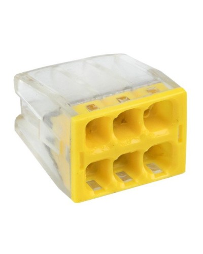 СМК 2273-246 6-проводная PROxima (plc-smk-2273-246). Строительно-монтажная клемма с пастой. EKF в Хабаровске