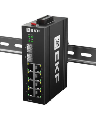 TSX-ML2-2GX/SFP-8GTP. Промышленный управляемый коммутатор. EKF в Хабаровске