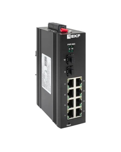 TSX-ML2-2GX/SFP-8GT. Промышленный управляемый коммутатор. EKF в Хабаровске