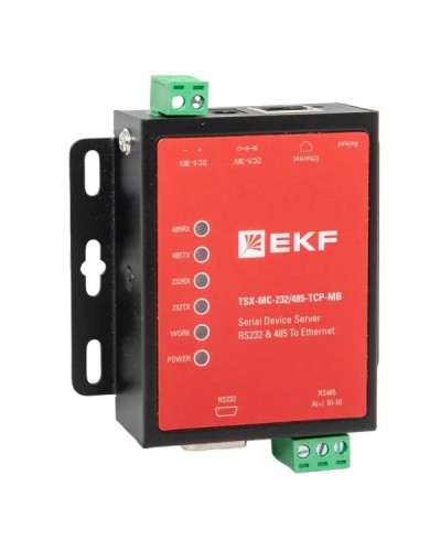 TSX-MC-232/485-TCP-MB. Преобразователь RS-232/485 в Ethernet. EKF в Хабаровске