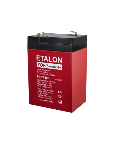ETALON FORS 606. Аккумулятор герметичный свинцово-кислотный. ETALON в Хабаровске