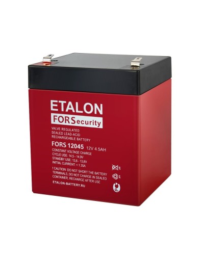 ETALON FORS 12045. Аккумулятор герметичный свинцово-кислотный. ETALON в Хабаровске