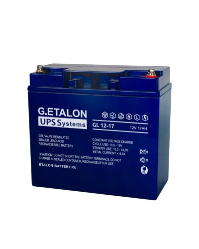 G.ETALON GL 12-17. Аккумулятор герметичный свинцово-кислотный. ETALON в Хабаровске