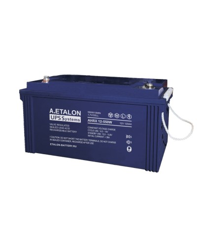 A.ETALON AHRX 12-550W (120). Аккумулятор герметичный свинцово-кислотный. ETALON в Хабаровске