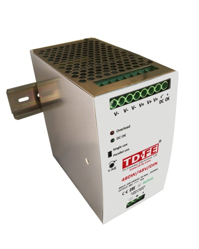 480W/48V/DIN. Блок питания. FARADAY в Хабаровске