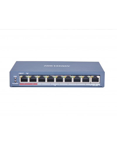 DS-3E0109P-E(C). Коммутатор с питанием POE. Hikvision в Хабаровске