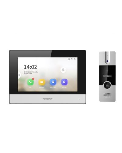 DS-KIS302-P. Комплект IP видеодомофона. Hikvision в Хабаровске