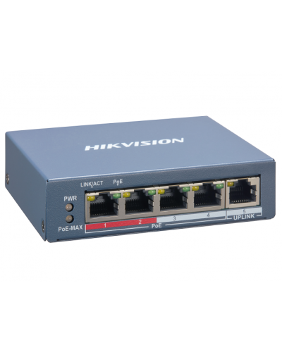 DS-3E1105P-EI. Коммутатор с POE. Hikvision в Хабаровске