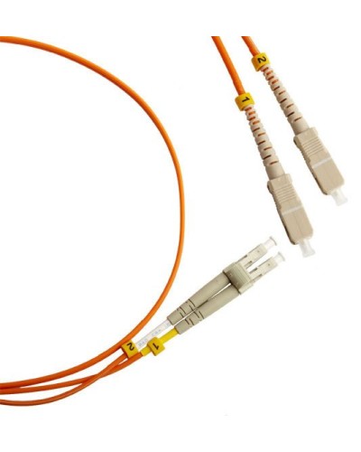 FC-D2-50-LC/PR-SC/PR-H-2M-LSZH-OR. Патч-корд волоконно-оптический LC-SC. Hyperline в Хабаровске