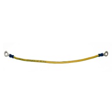 TGRD-CP-25. Кабель заземления кольцо-разъем(мама) 0.25м. Hyperline
