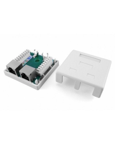 SB1-2-8P8C-C5e-SH-WH. Розетка RJ-45. Hyperline в Хабаровске