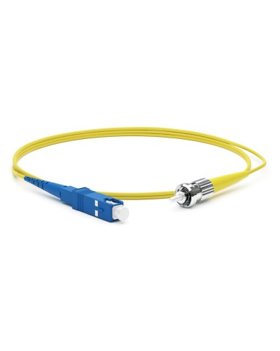 FC-S2-9-SC/UR-ST/UR-H-1M-LSZH-YL. Патч-корд волоконно-оптический одномодовый. Hyperline в Хабаровске