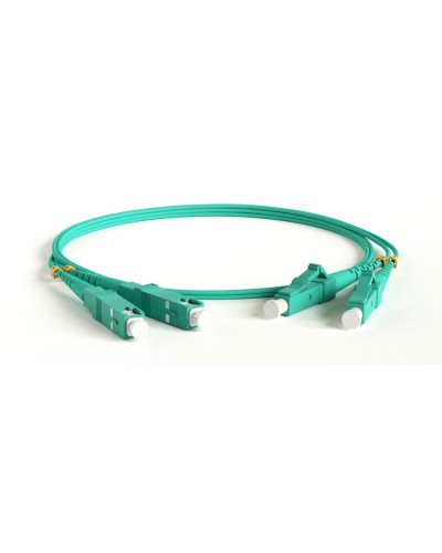 FC-D2-503-LC/PR-SC/PR-H-10M-LSZH-AQ. Патч-корд волоконно-оптический многомодовый. Hyperline в Хабаровске