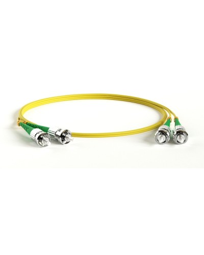 FC-D2-9-ST/AR-ST/AR-H-1M-LSZH-YL. Патч-корд волоконно-оптический ST-ST. Hyperline в Хабаровске