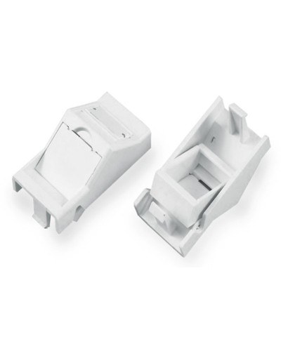SIP2A-1K-M45-22.5. Вставка угловая 45x22.5 (аналог Mosaic) для 1 модуля формата Keystone Jack. Hyperline в Хабаровске