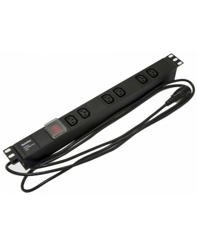 SHE19-6IEC-S-2.5IEC. Блок розеток 19. Hyperline в Хабаровске