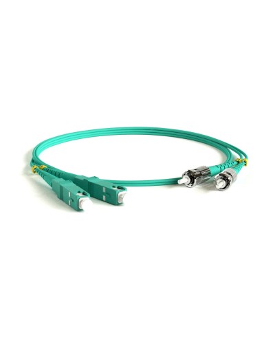 FC-D2-503-SC/PR-ST/PR-H-3M-LSZH-AQ. Патч-корд волоконно-оптический многомодовый. Hyperline в Хабаровске