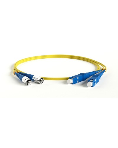 FC-D2-9-FC/UR-SC/UR-H-1M-LSZH-YL. Патч-корд волоконно-оптический SC-FC. Hyperline в Хабаровске