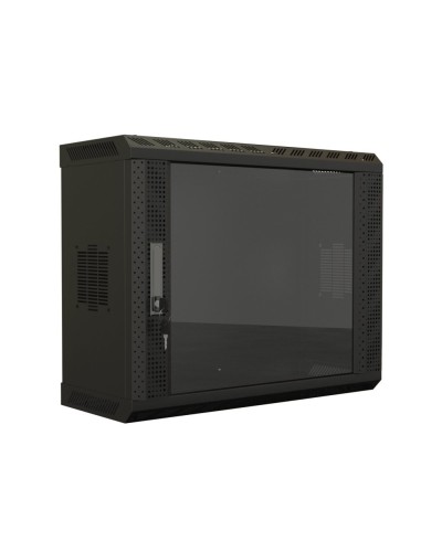 TWS-0925-GP-RAL9004. Шкаф телекоммуникационный 19 настенный 9U. Hyperline в Хабаровске