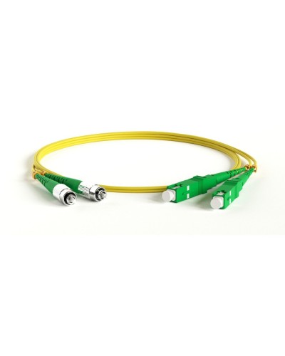 FC-D2-9-FC/AR-SC/AR-H-1M-LSZH-YL. Патч-корд волоконно-оптический SC-FC. Hyperline в Хабаровске