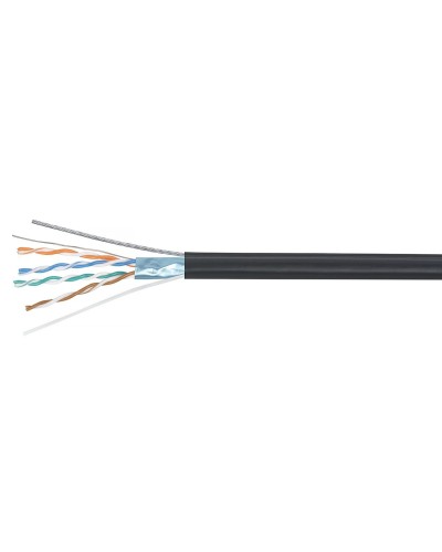 GENERICA F/UTP кат. 5E 100МГц 4 пары LDPE OUTDOOR трос 1,2мм черный (BC3-C5E04-359-305-G). Кабель «витая пара» (LAN) для структурированных систем связи. IEK в Хабаровске