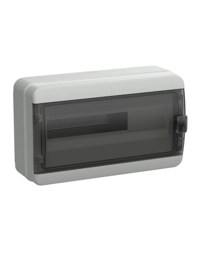 Корпус пластиковый КМПн-18 IP65 TEKFOR (TF5-KP72-N-18-65-K03-K02). Корпус модульный пластиковый черная прозрачная дверь. IEK в Хабаровске