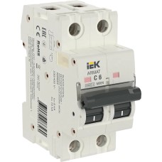 M06N 2P C 6А 6кА ARMAT (AR-M06N-2-C006). Автоматический выключатель. IEK