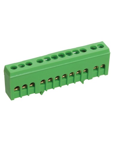 Шина PE земля ШНИ-6х9-10-К-З (YNN10-69-10KD-K06). Шина в корпусном изоляторе на DIN-рейку. IEK в Хабаровске
