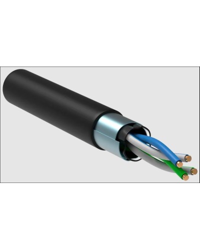 GENERICA U/UTP 5E 24AWG 2PR LDPE черный (BC3-C5E02-139-305-R-G). Кабель «витая пара» (LAN) для структурированных систем связи. IEK в Хабаровске
