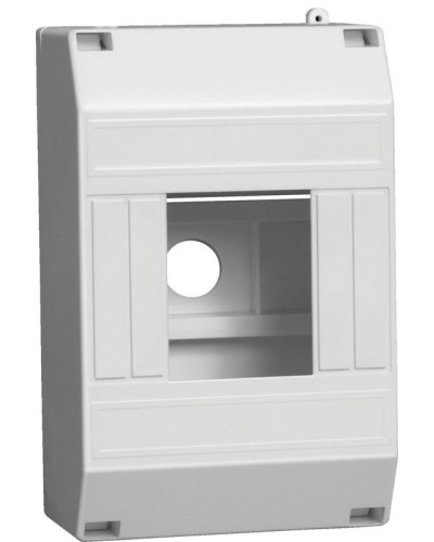 Корпус пластиковый КМПн 1/4 IP20 белый (MKP31-N-04-30-135). Щиток модульный без дверцы, настенный. IEK в Хабаровске