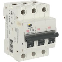 M06N 3P C 63А 6кА ARMAT (AR-M06N-3-C063). Автоматический выключатель. IEK