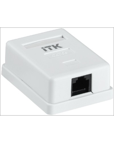 CS2-1C06F-12. Настенная розетка RJ45. ITK в Хабаровске